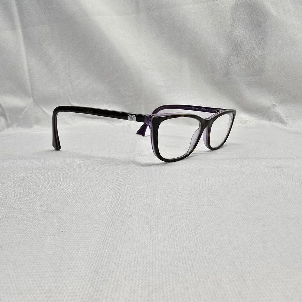 Emporio Armani‎ EA3052 5353 Womens Havana/Violet Eyeglasses Frames 52[]16 140
